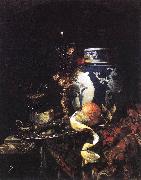 KALF, Willem Still-Life with a Late Ming Ginger Jar oil painting on canvas